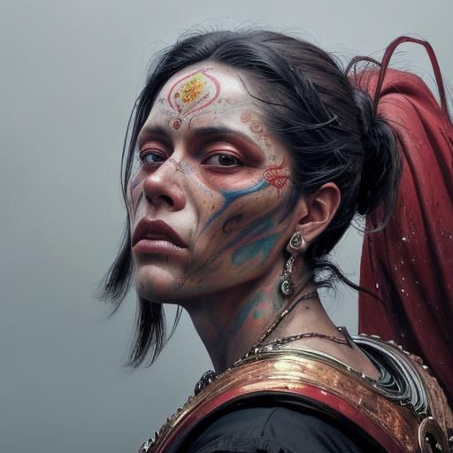 Santa Muerte's Sisters in Space: Digital Concept Art