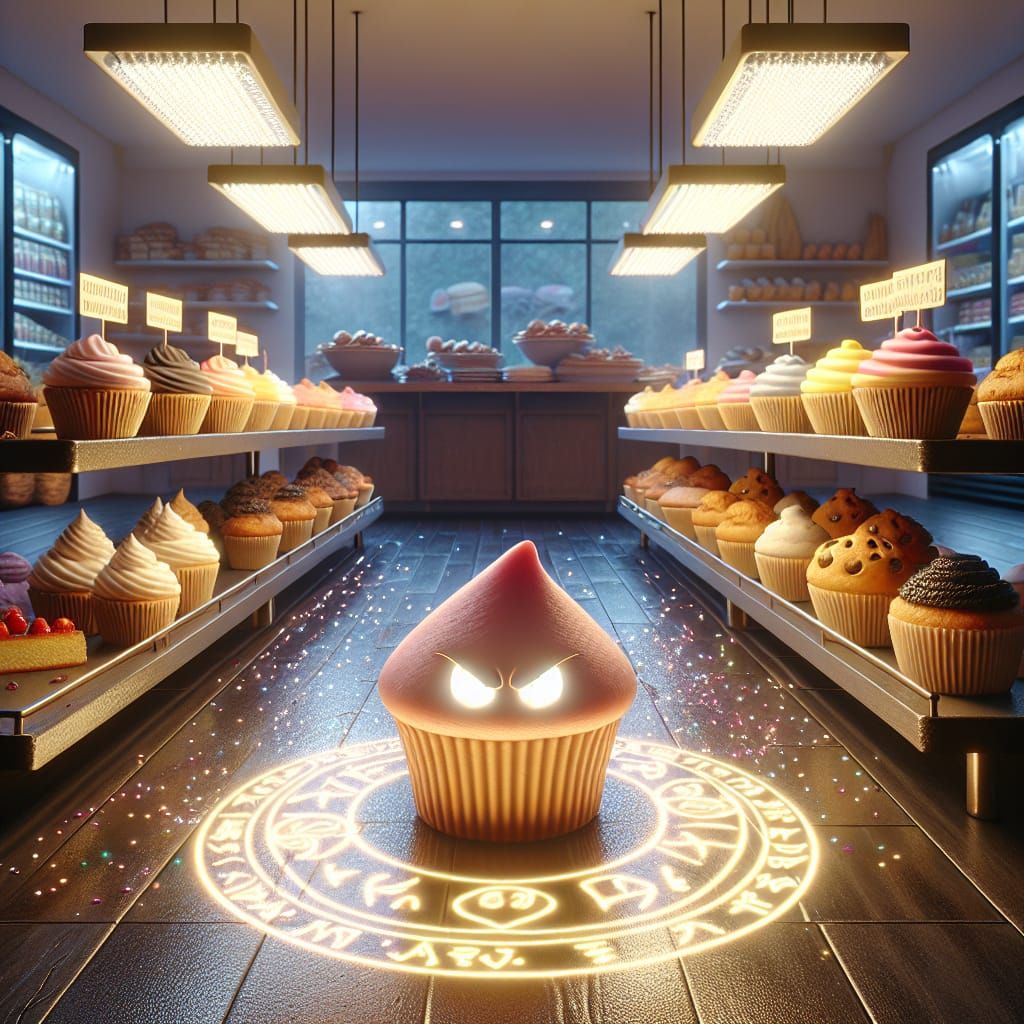 little devil cupcake