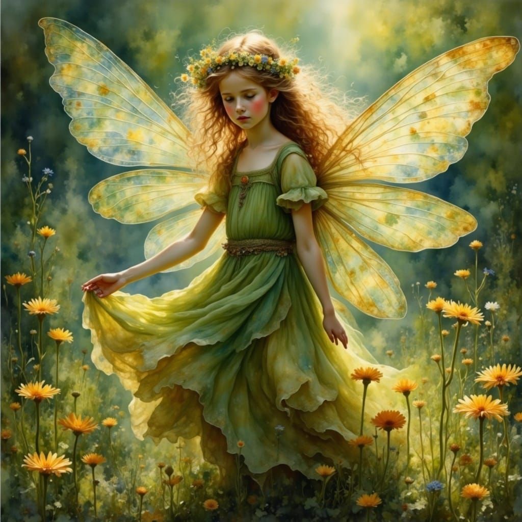 Sloth Fairy Generated by AI