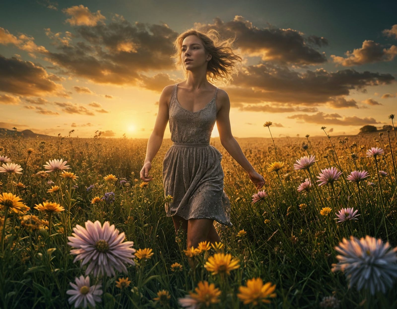 Sunrise Beauty in a Masterpiece Artwork