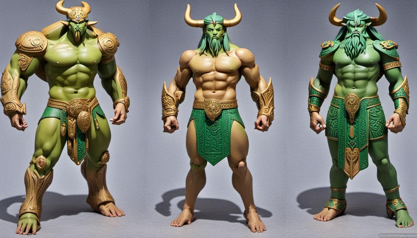 Epic Depiction of Gilgamesh Characters