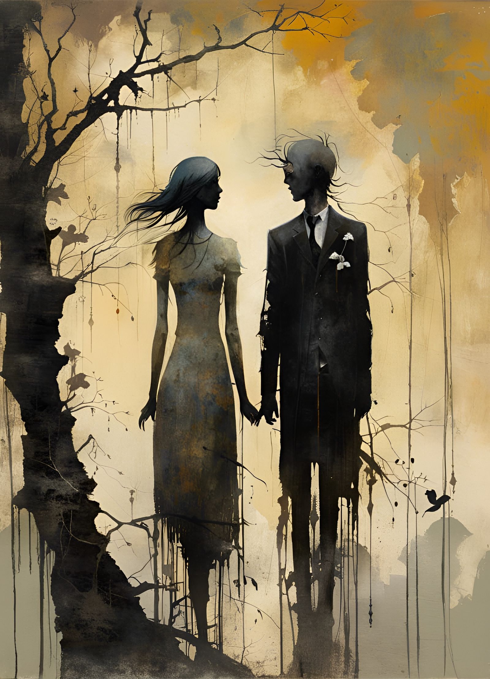 Creepy Separation of Two Lonely Lovers