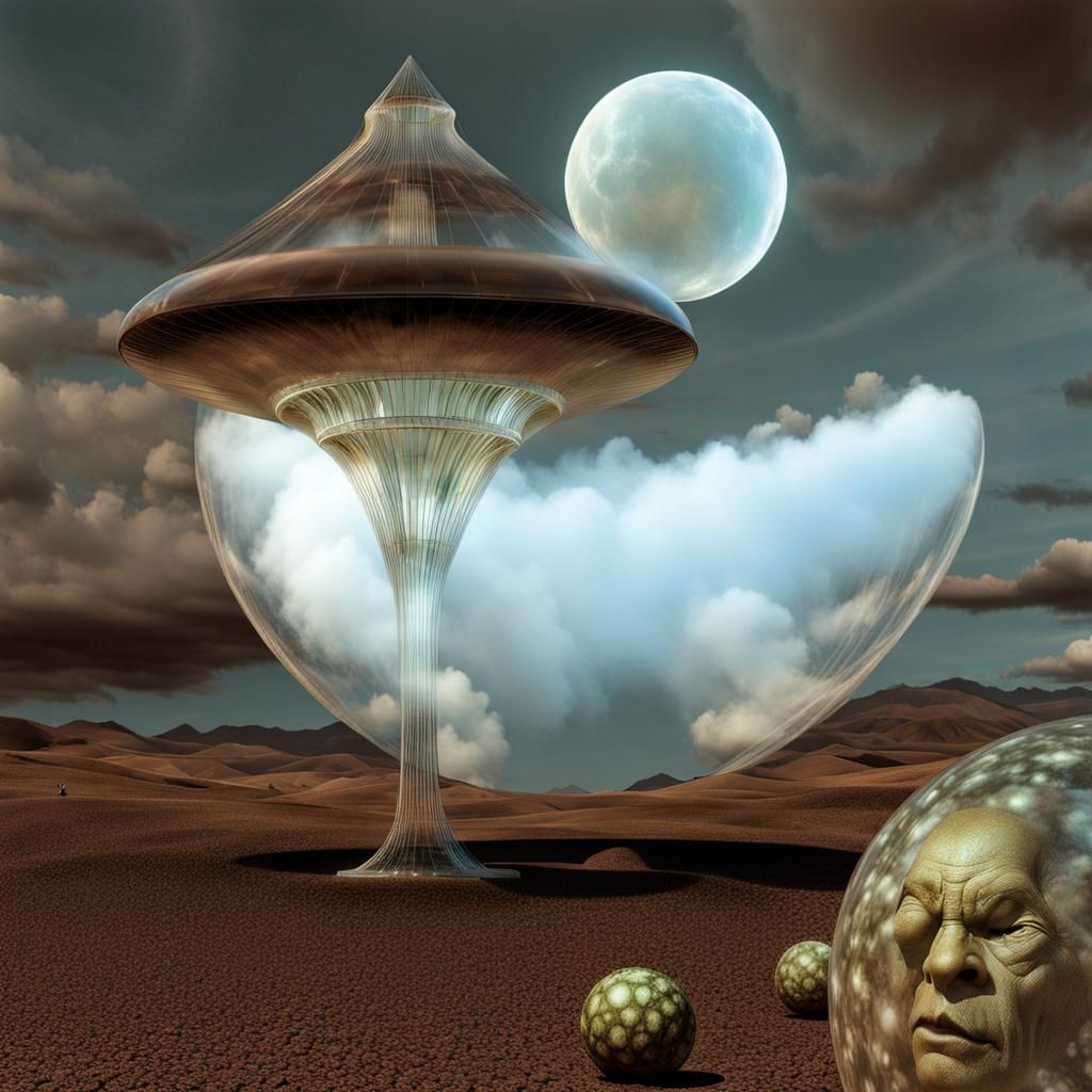 Surreal Glazed Alien Lifeforms in Photorealistic 3D