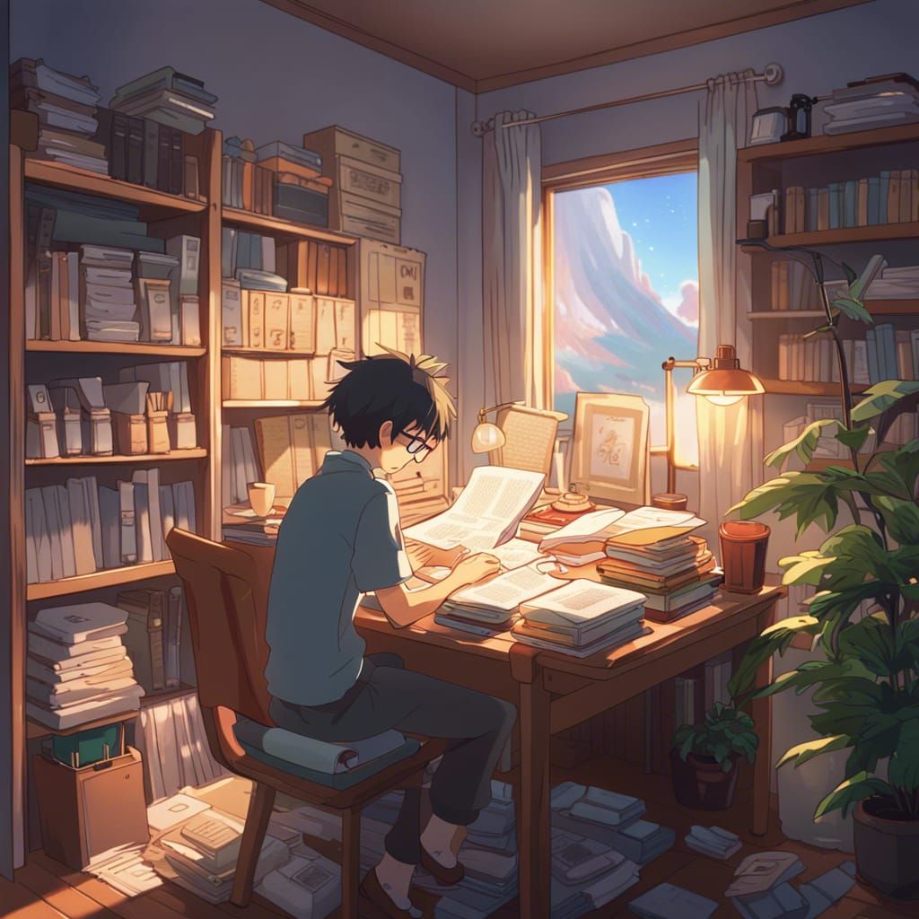 Diligent College Student