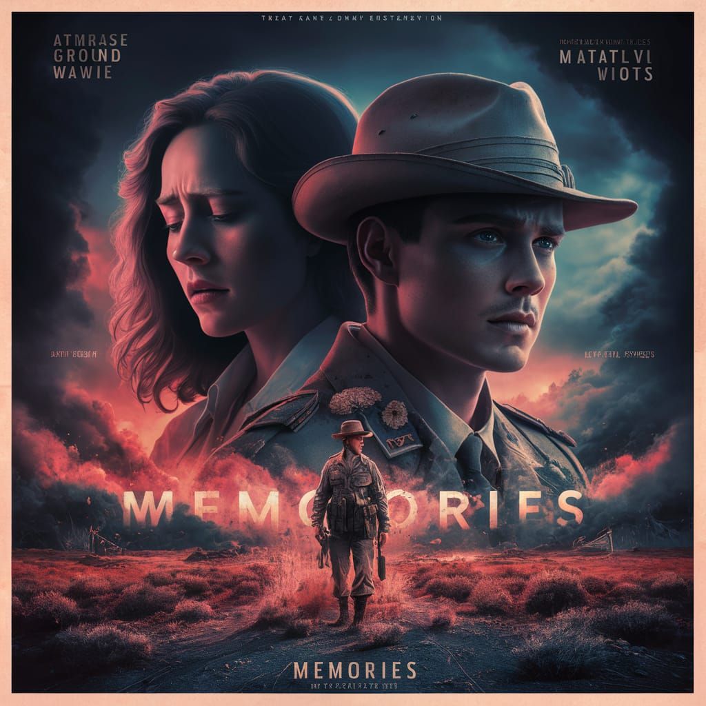 1970s Movie Poster: Australian Soldier's Memories