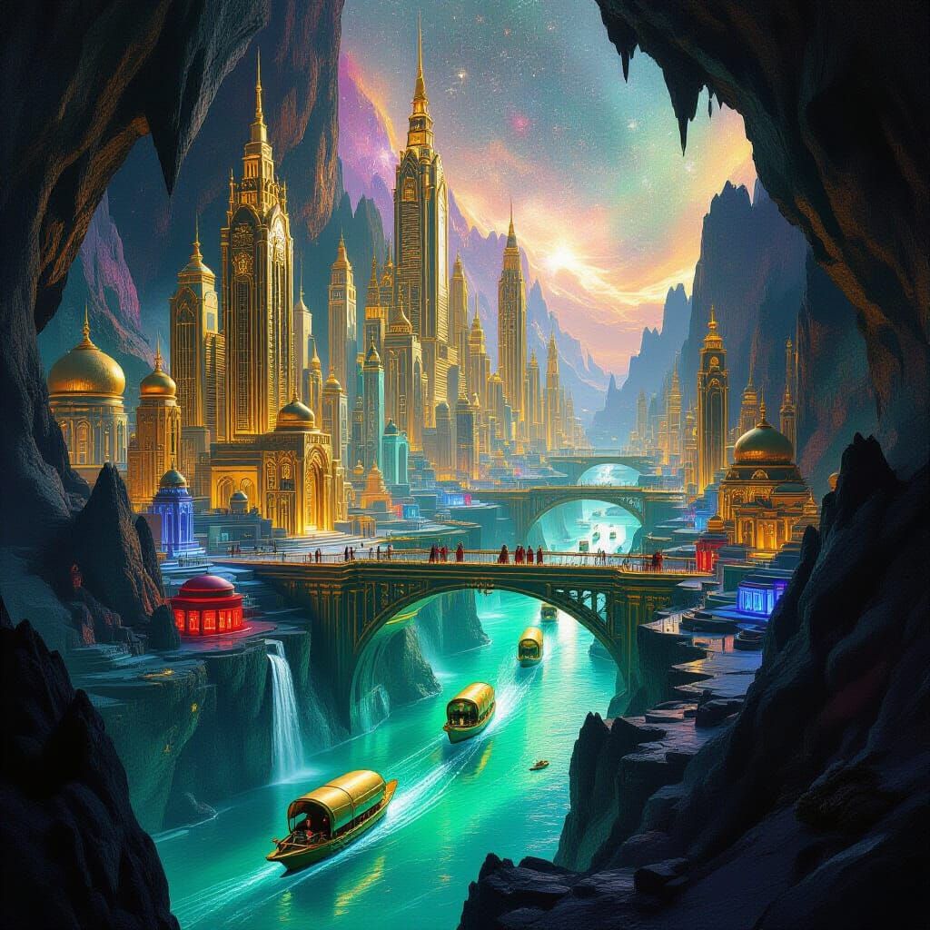 Emerald Underworld City: Labyrinth of Ezekiel