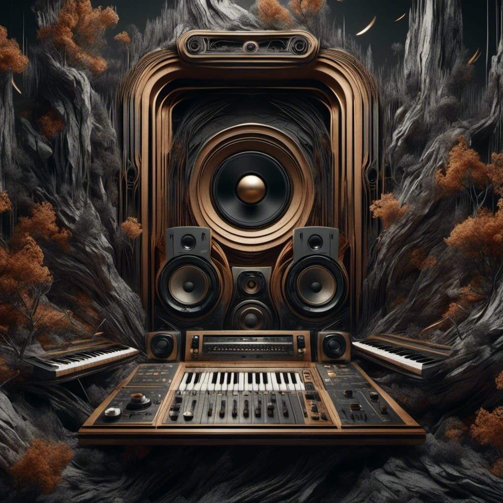Music Production Scene in High Resolution