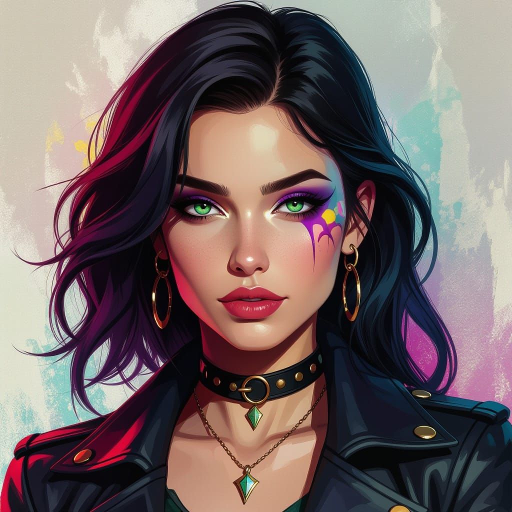 Hollow's Eve Hyperrealistic Splash Art