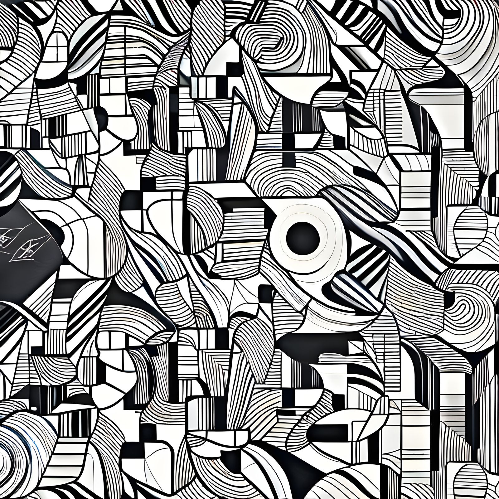 Abstract bnw 23feb23