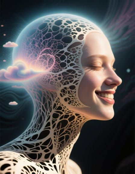 Surreal Dreamscape: Power of Thought and Light