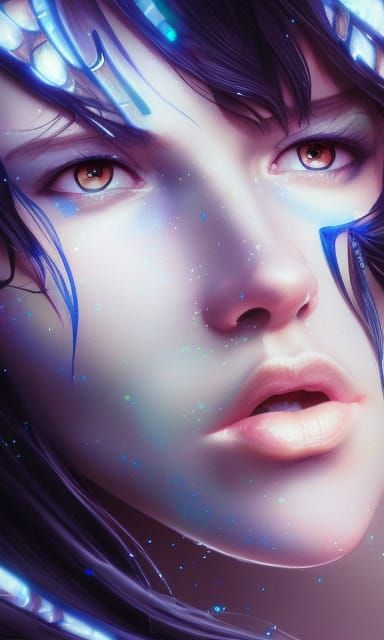 Hyperdetailed Angel Portrait in Unreal Engine 5