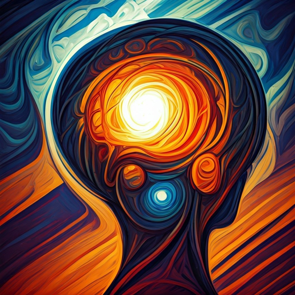 Abstract Painting: Living Life to the Fullest