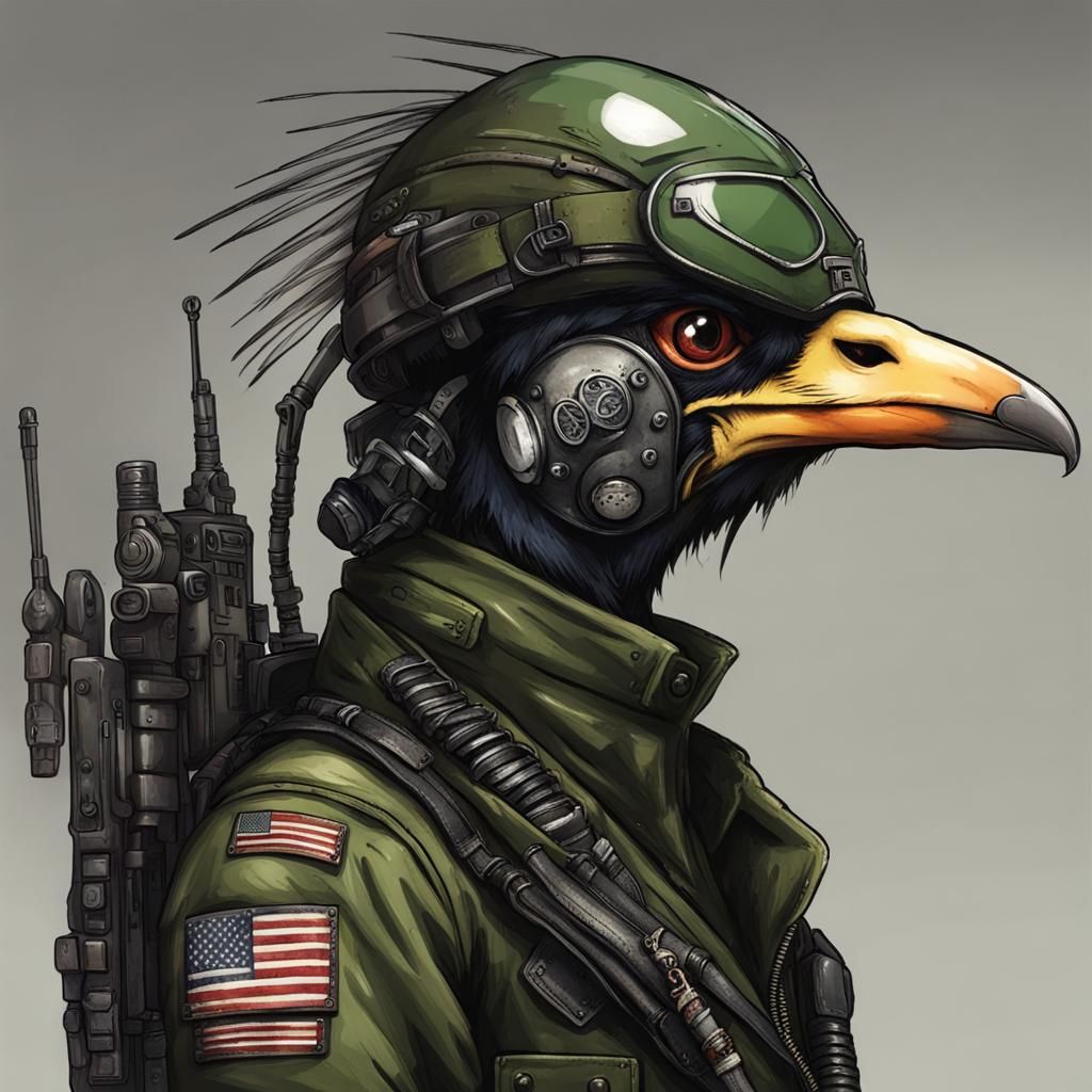 Avianpunk Alienpunk Militarypunk Hybrid Concept Art