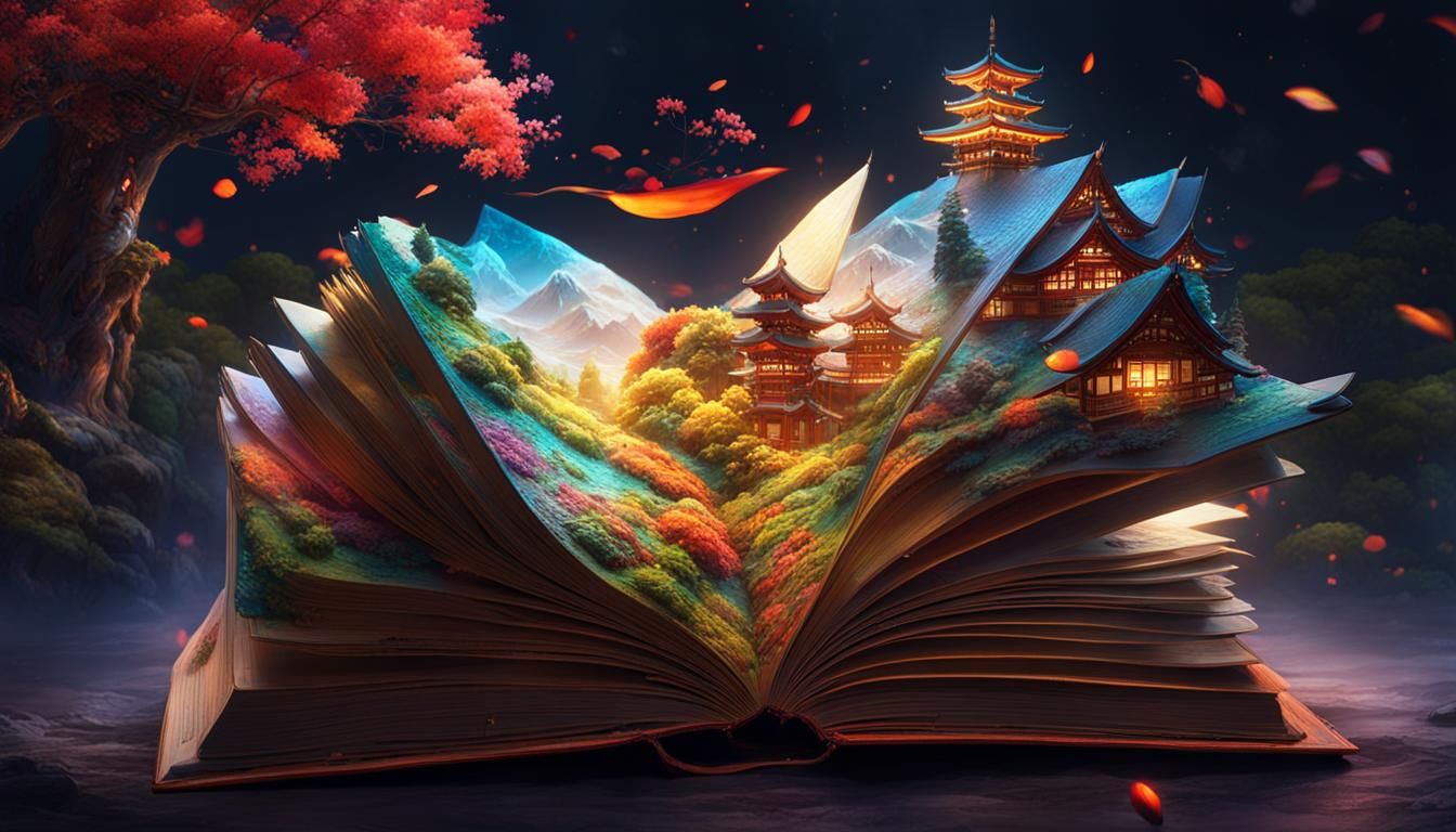 Books of Japanese Teachers with Fantastical Stories