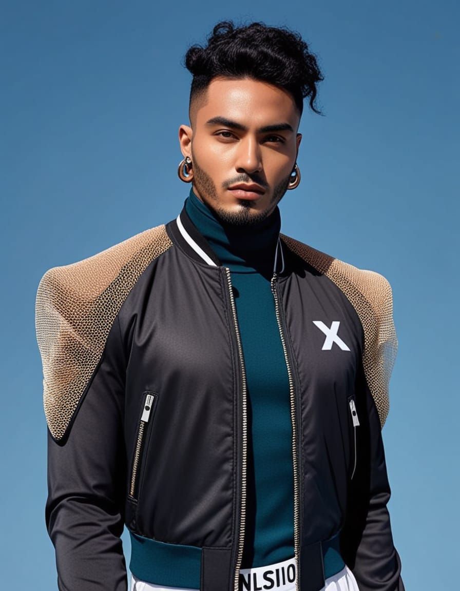 Neo Allay: Digital Fashion Ally in Holographic Style