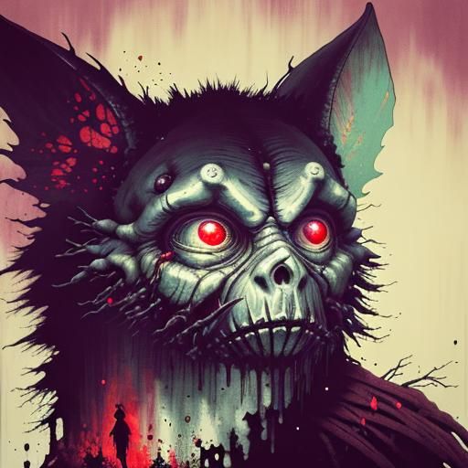 Dark Fantasy: Mutated Lepers in Industrial Decay