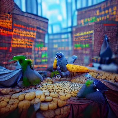 Pigeon Investor: Detailed Matte Painting in Unreal Engine