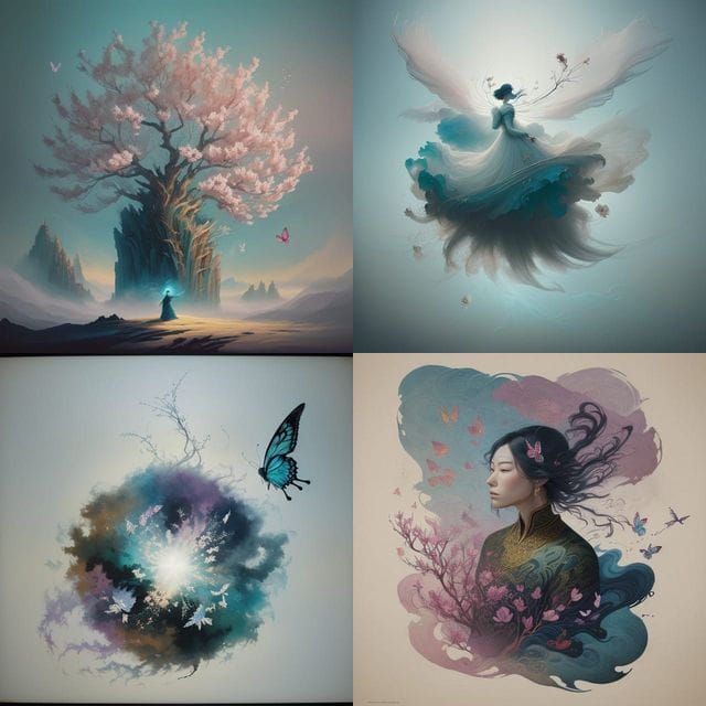 Whispers of Ancient Legends in Ethereal Pastels