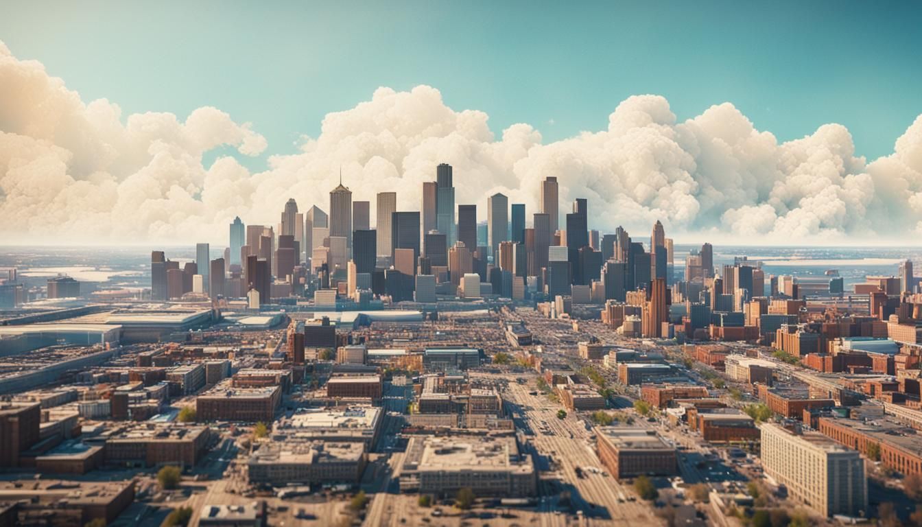 Detroit's Cityconcept: Photorealistic 70's Movie Poster