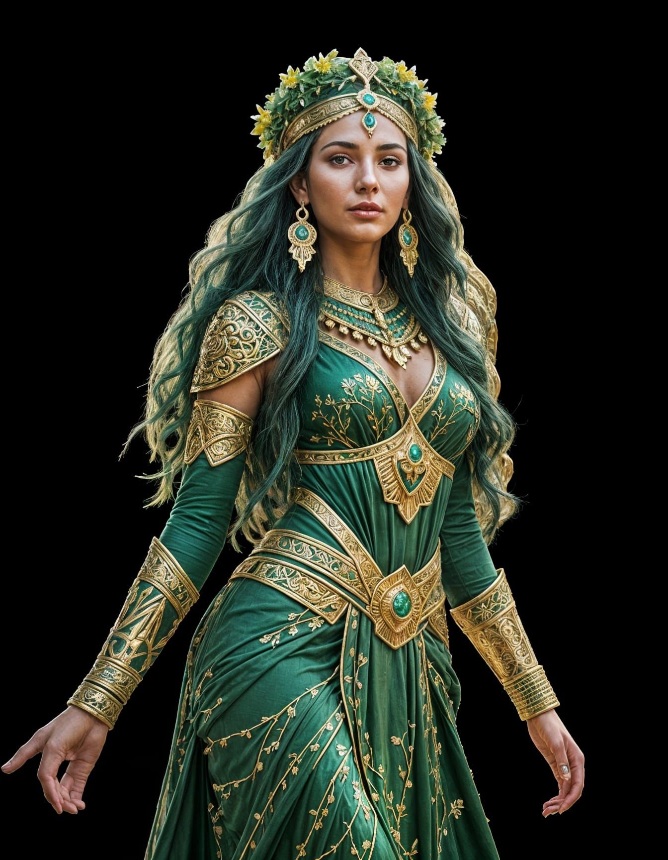 Amazigh Goddess of Nature and Fertility