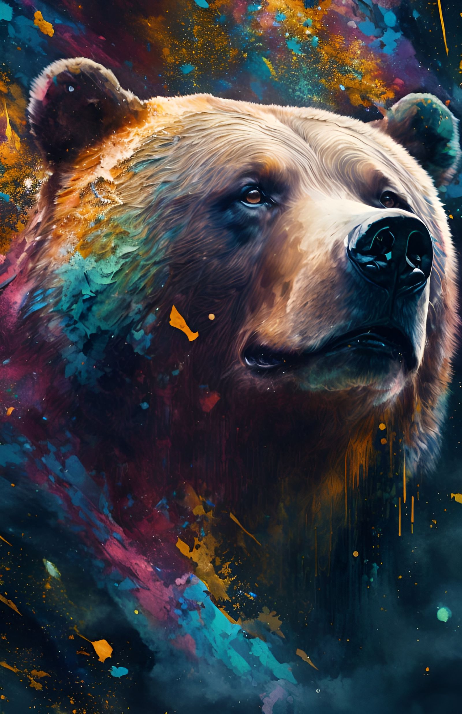 What a Beary Colorful Cosmos