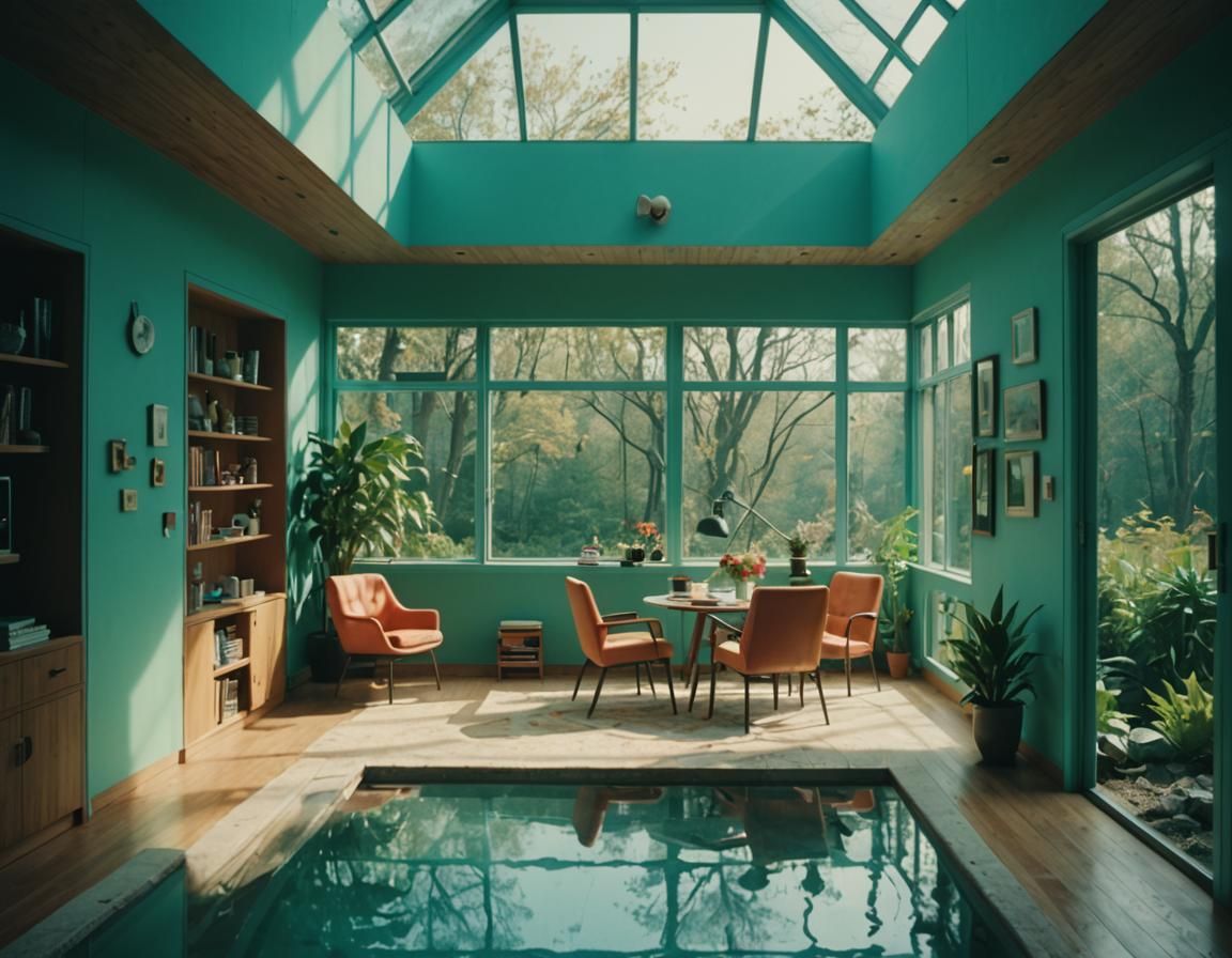 Frutiger Aqua Dream House Interior