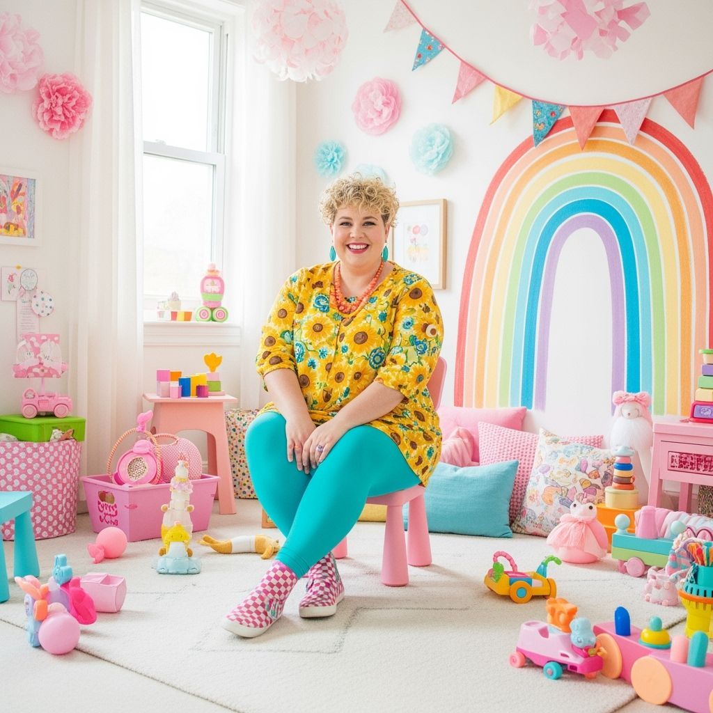 Whimsical Playroom Scene Inspired by Beatrix Potter