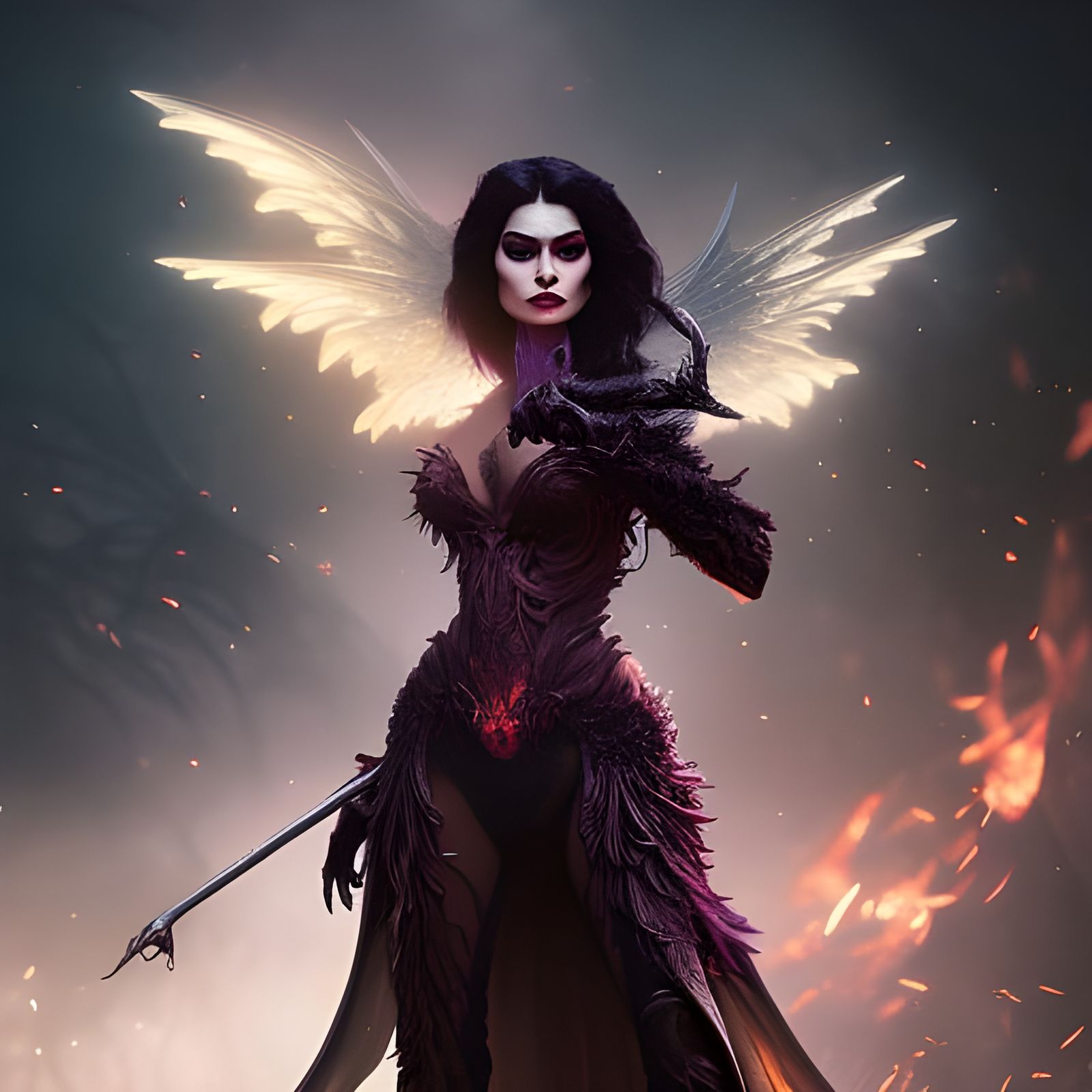 Demonicka, vampire imp fairy.