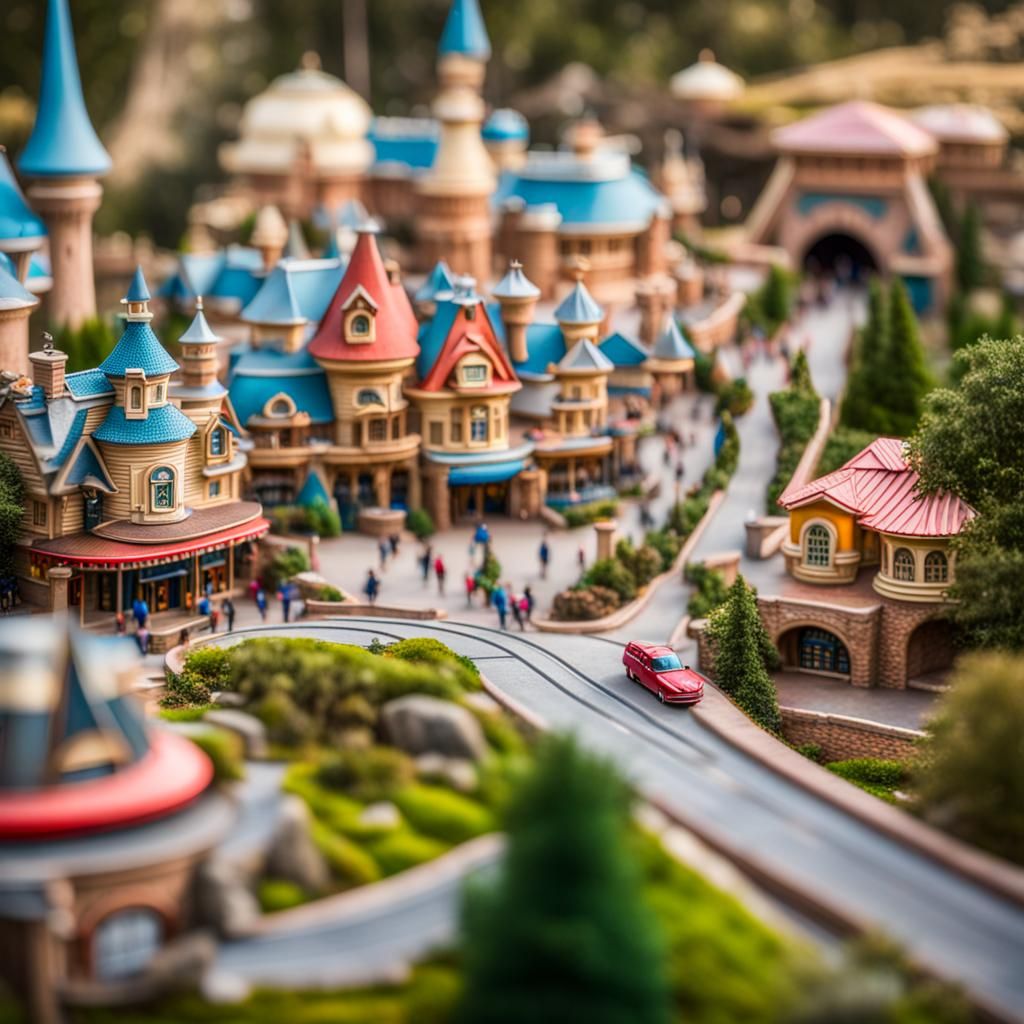Miniature Disneyland Park: A Detailed Recreation
