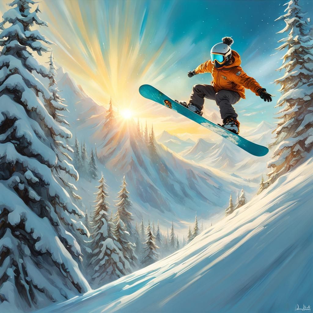 Snowboarding