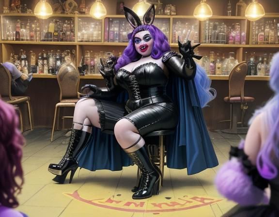 Monster High Dolls Meet in Hong Kong Alley