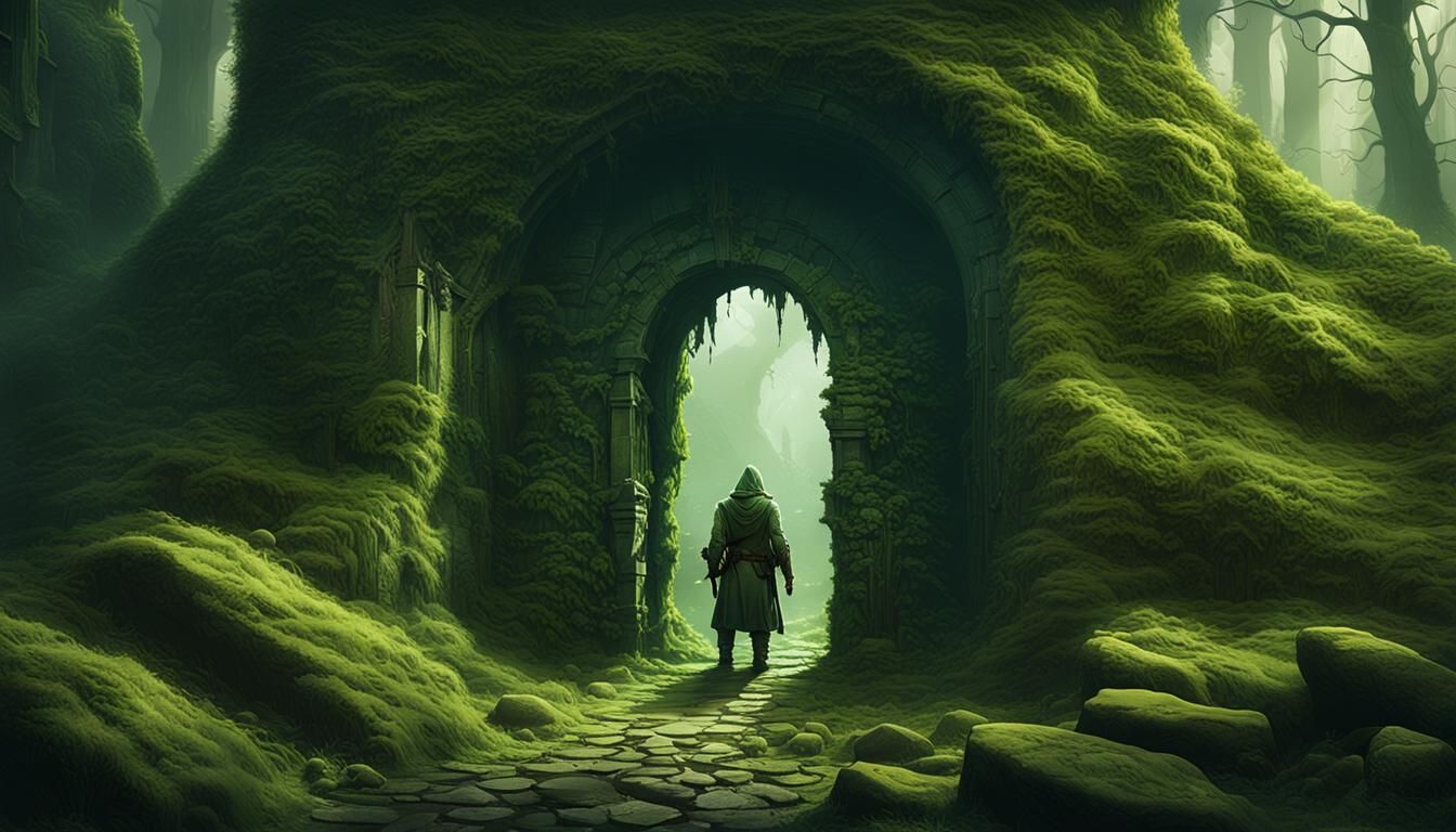 Woodland Warrior Emerges: Fantasy Concept Art