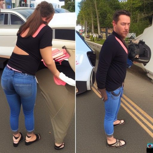 Wedgie Time Illustration