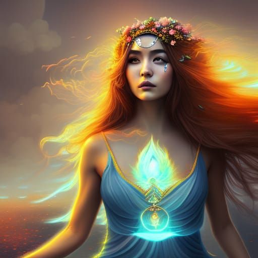goddess of the elements,
