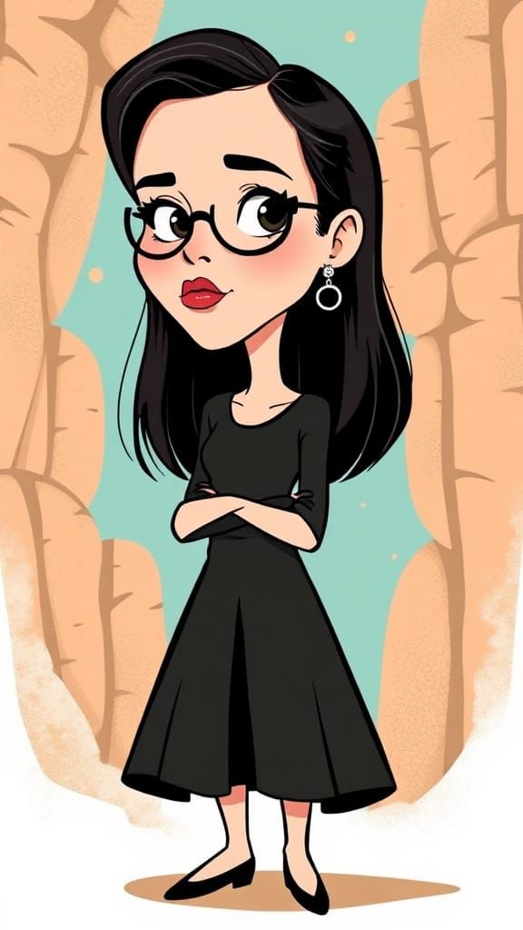 Cartoon Natalie Portman