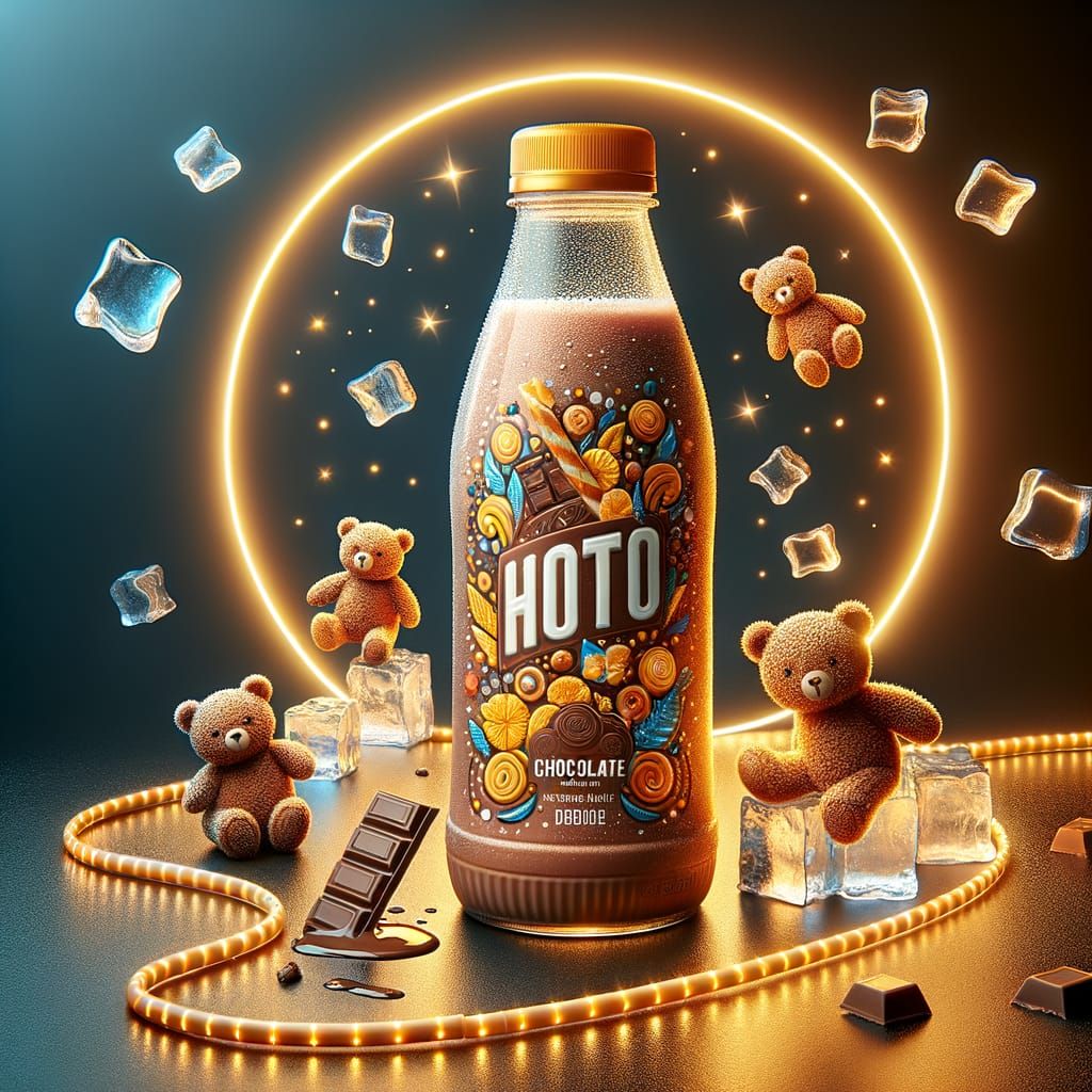 Hot Sip: Magical Hot Chocolate with Chocolate Bears