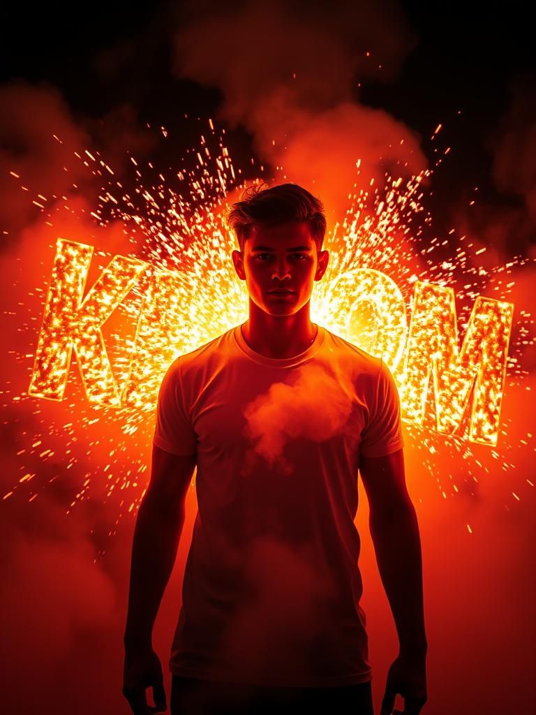 Explosive Energy: "Kaboom" in a Cinematic Atmosphere