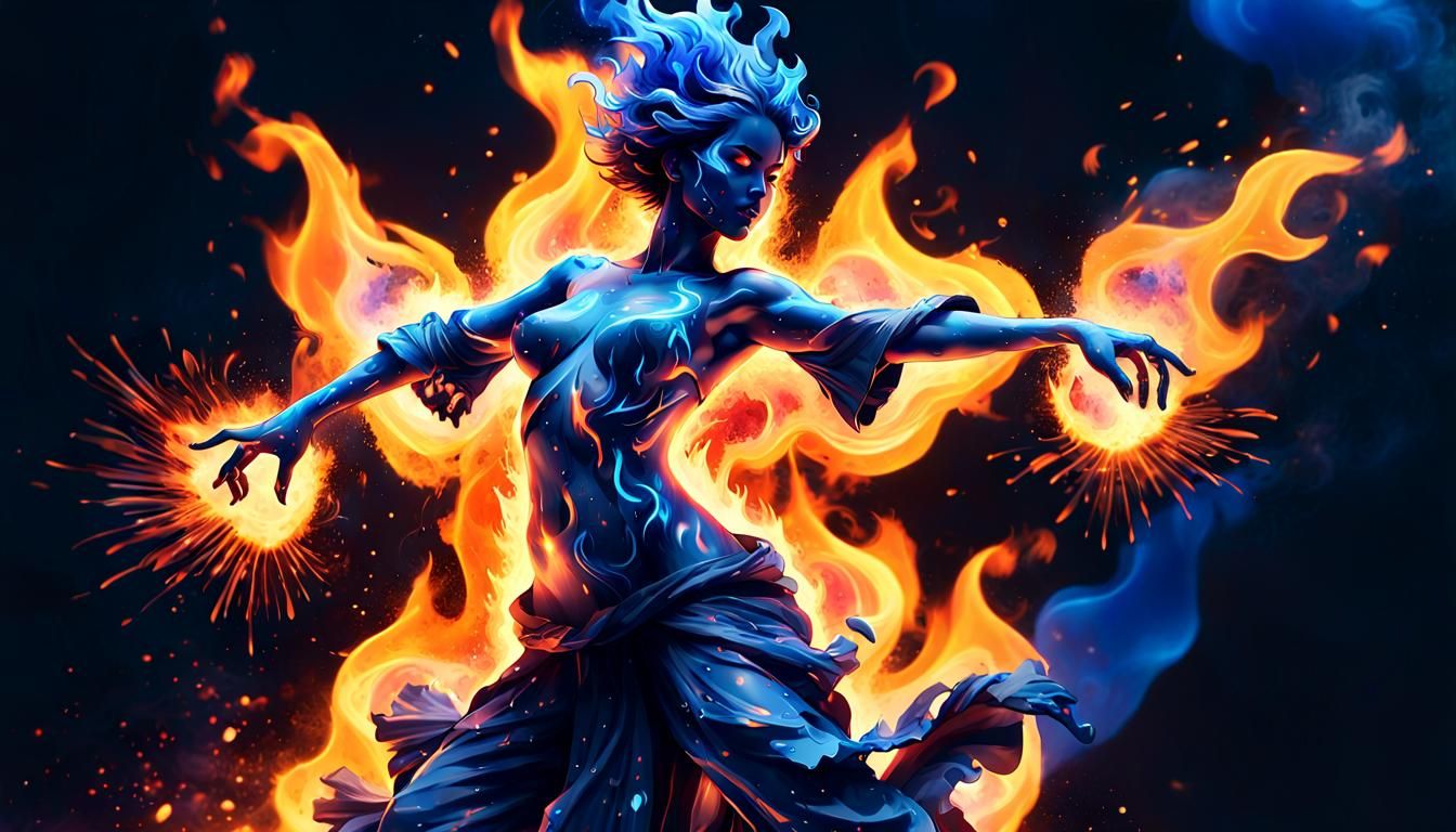 She who dances with fire
