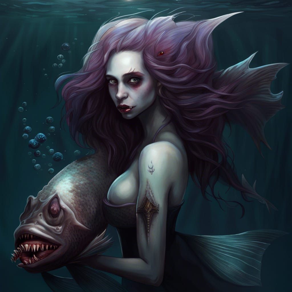 Vampire Mermaid
