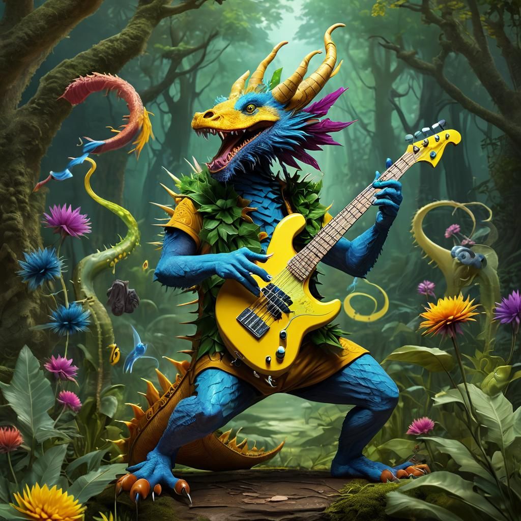 - ANOTHER DRAGON ON DOWN THE PATH -
Falkor dragon man playin...