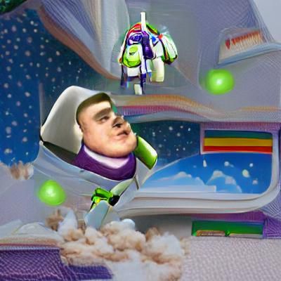 AI Interpretation of Buzz Lightyear