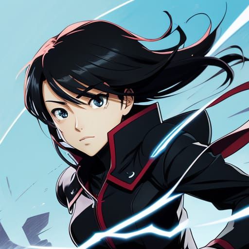 Anime Characters in Dramatic Cinematic Lighting