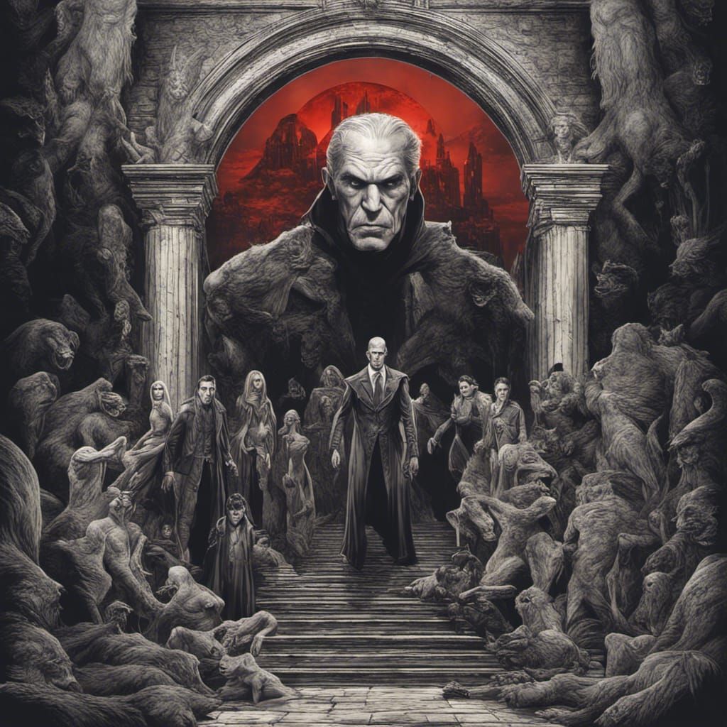 Monster Movie Superheroes: Epic Digital Matte Painting