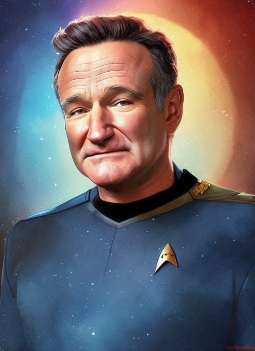 Chief Humor Officer Commander Robin Williams