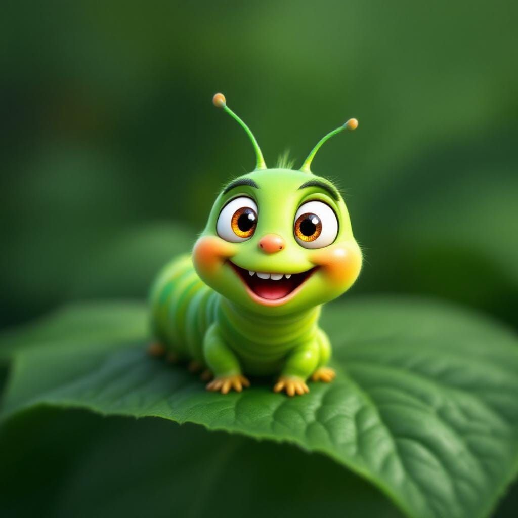 Excited Caterpillar 2