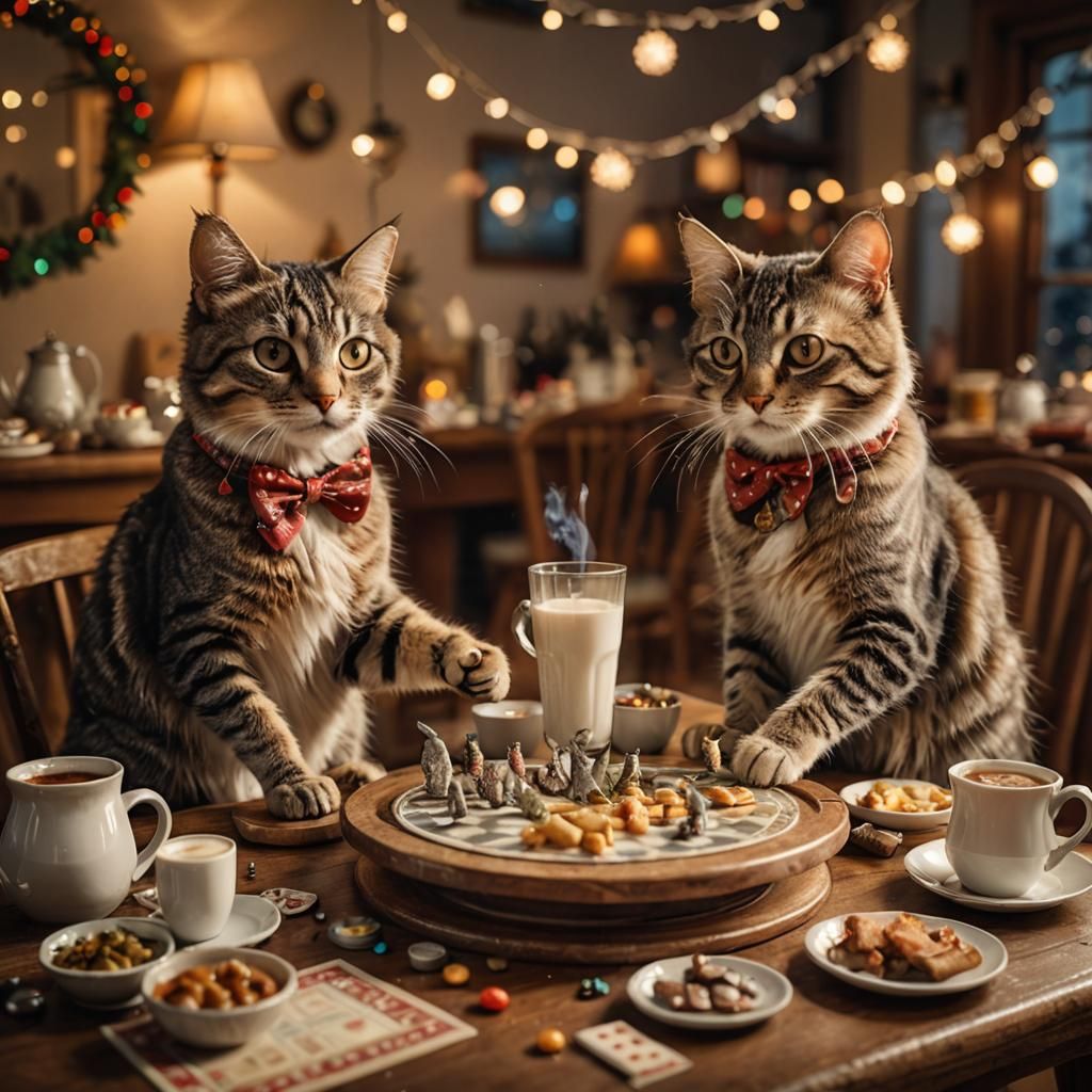 A relaxing evening