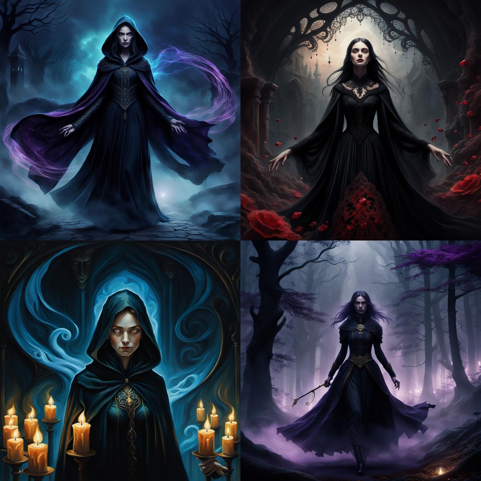 Shadow Weaver: A Fantasy Concept Art