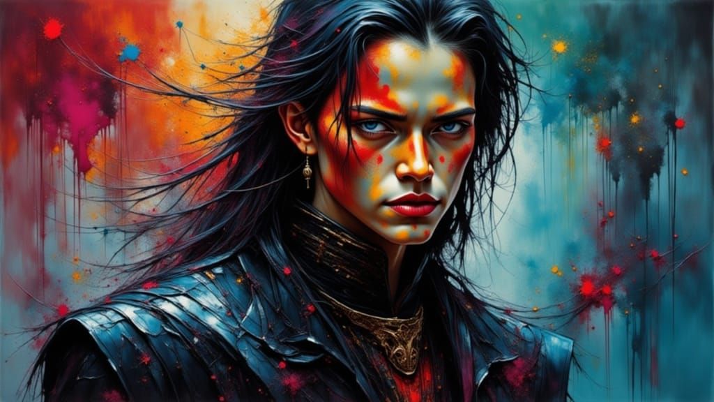 Club der Fremden Concept Art Portrait