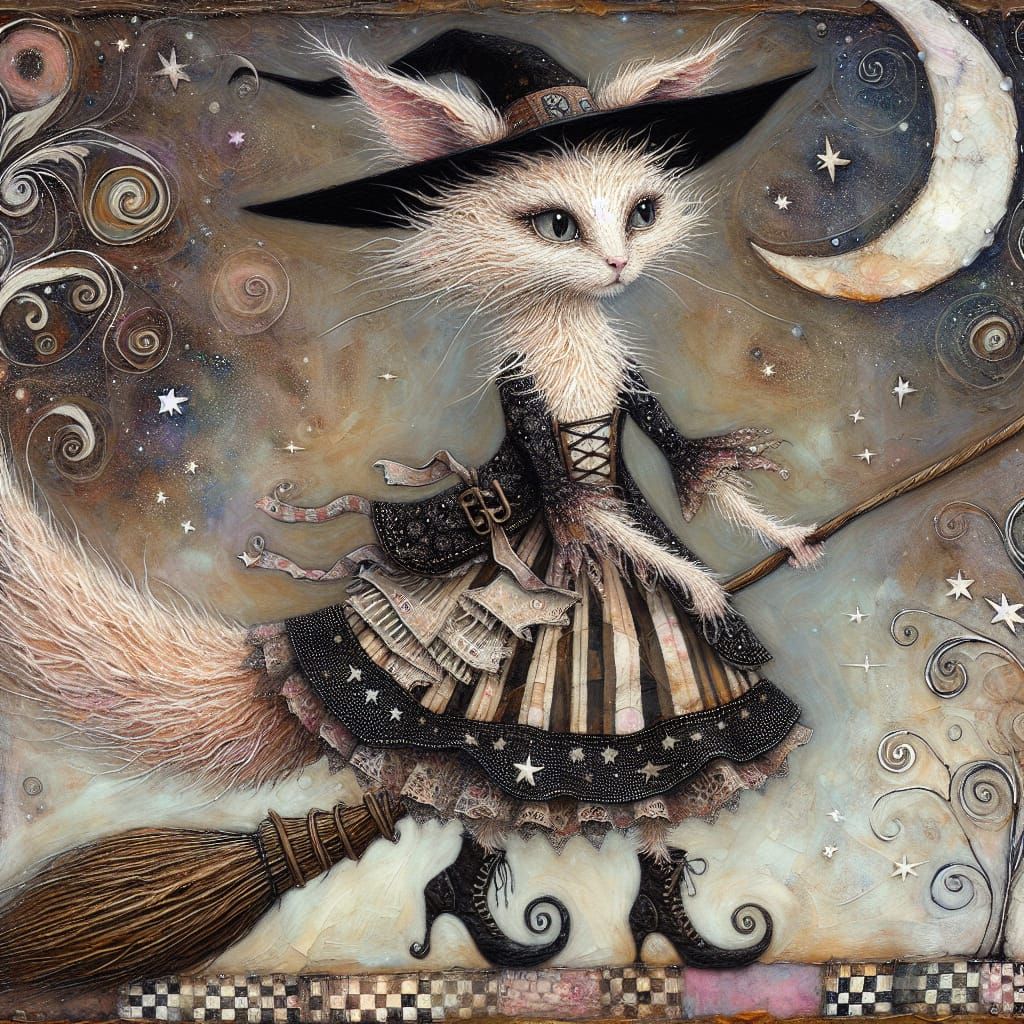 Pirate cat ready for Walpurgis Night