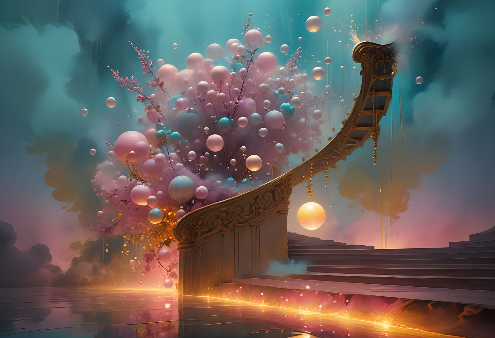 Staircase to Heaven in Shadow-Light Effect